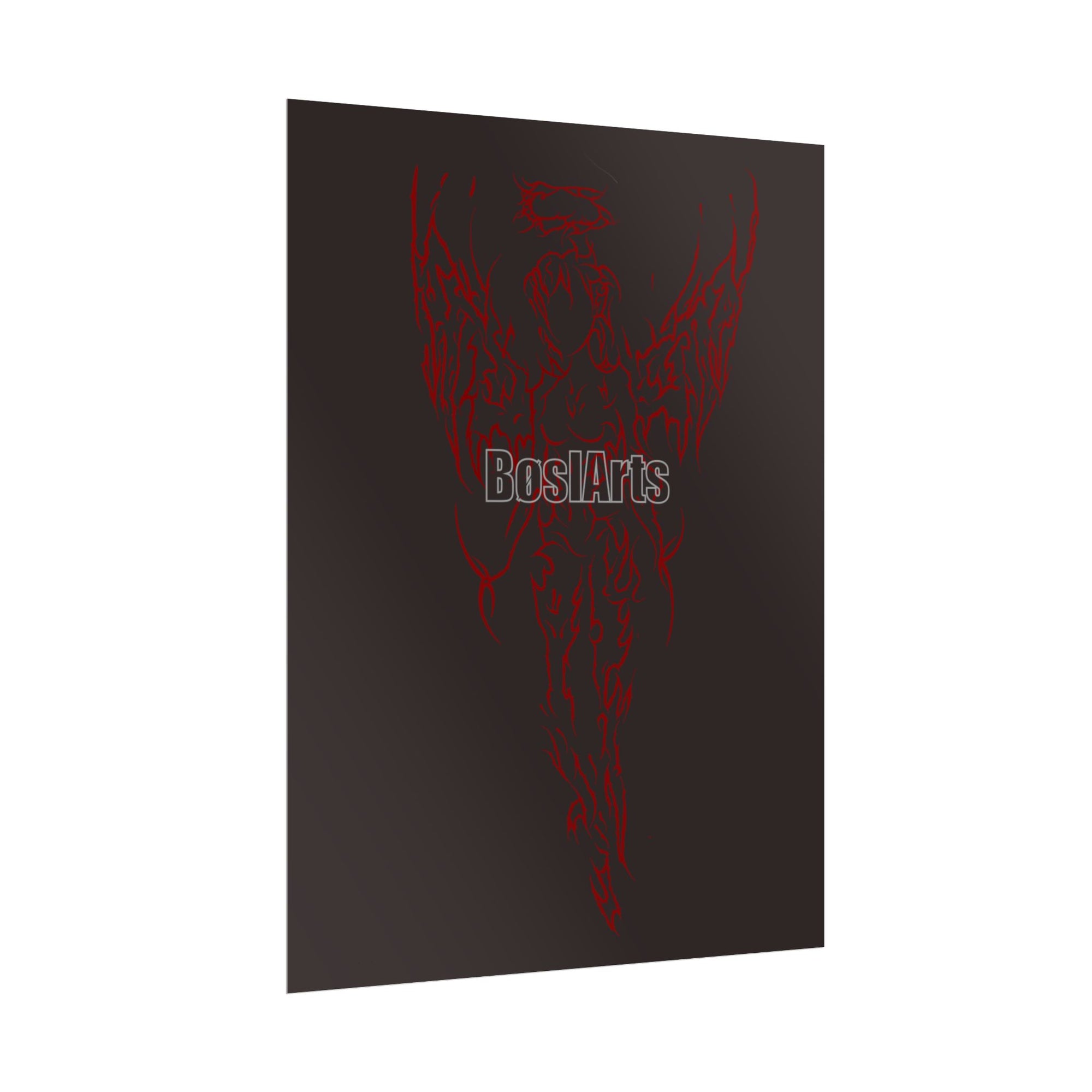 Dark Angel Wall Art, Cybersigilism