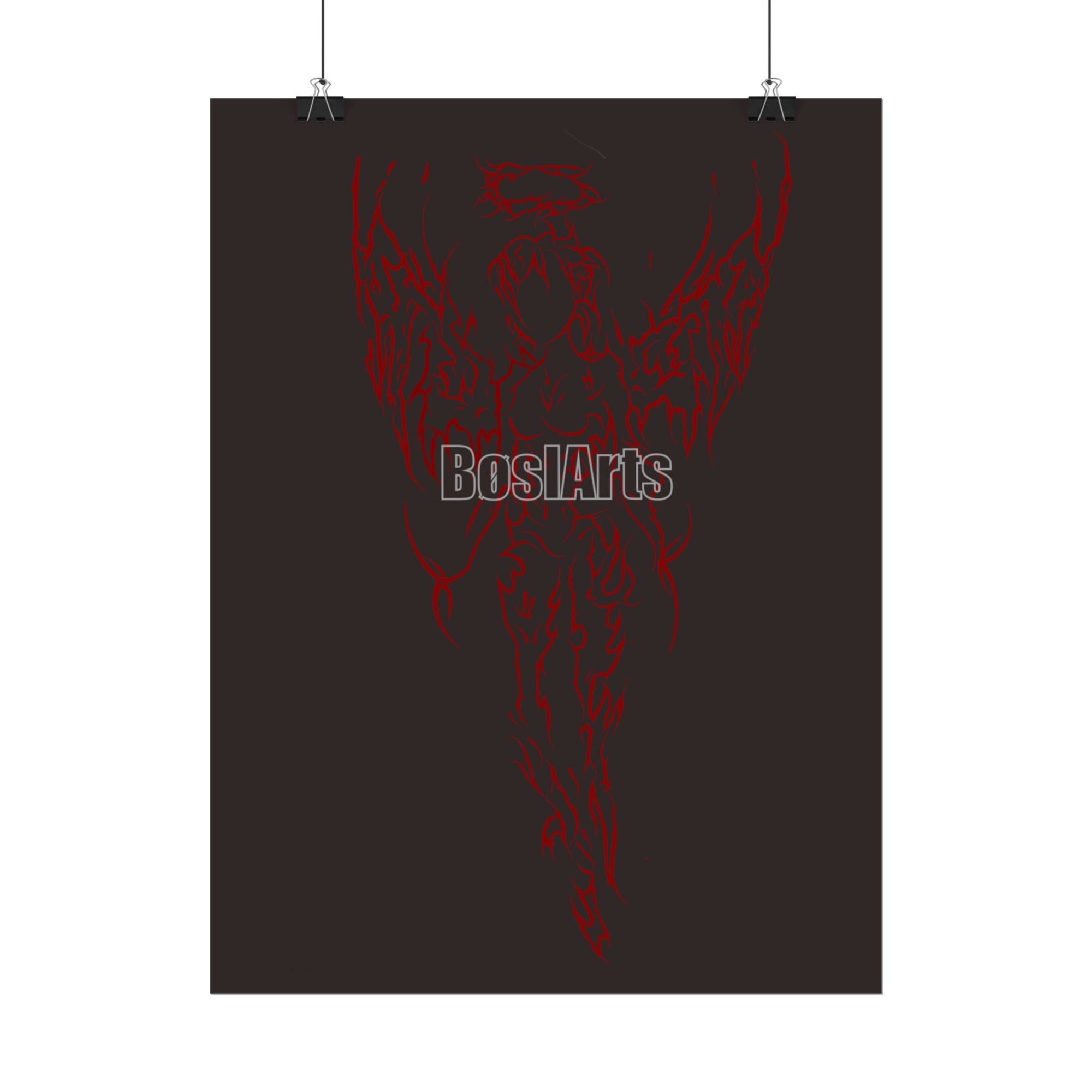 Dark Angel Wall Art, Cybersigilism