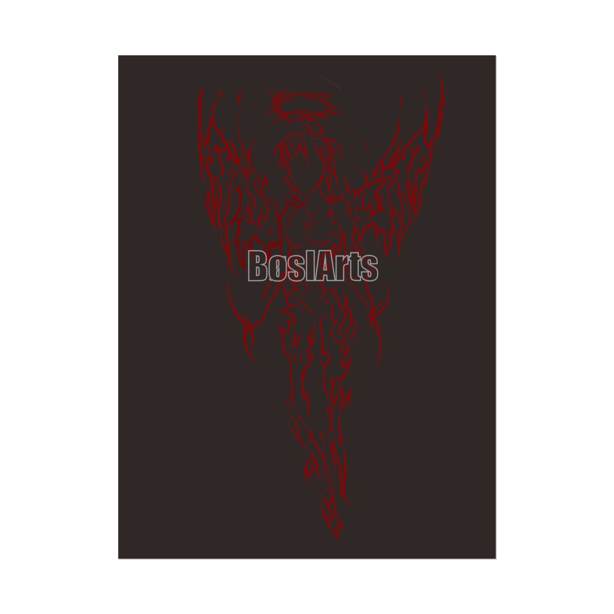 Dark Angel Wall Art, Cybersigilism