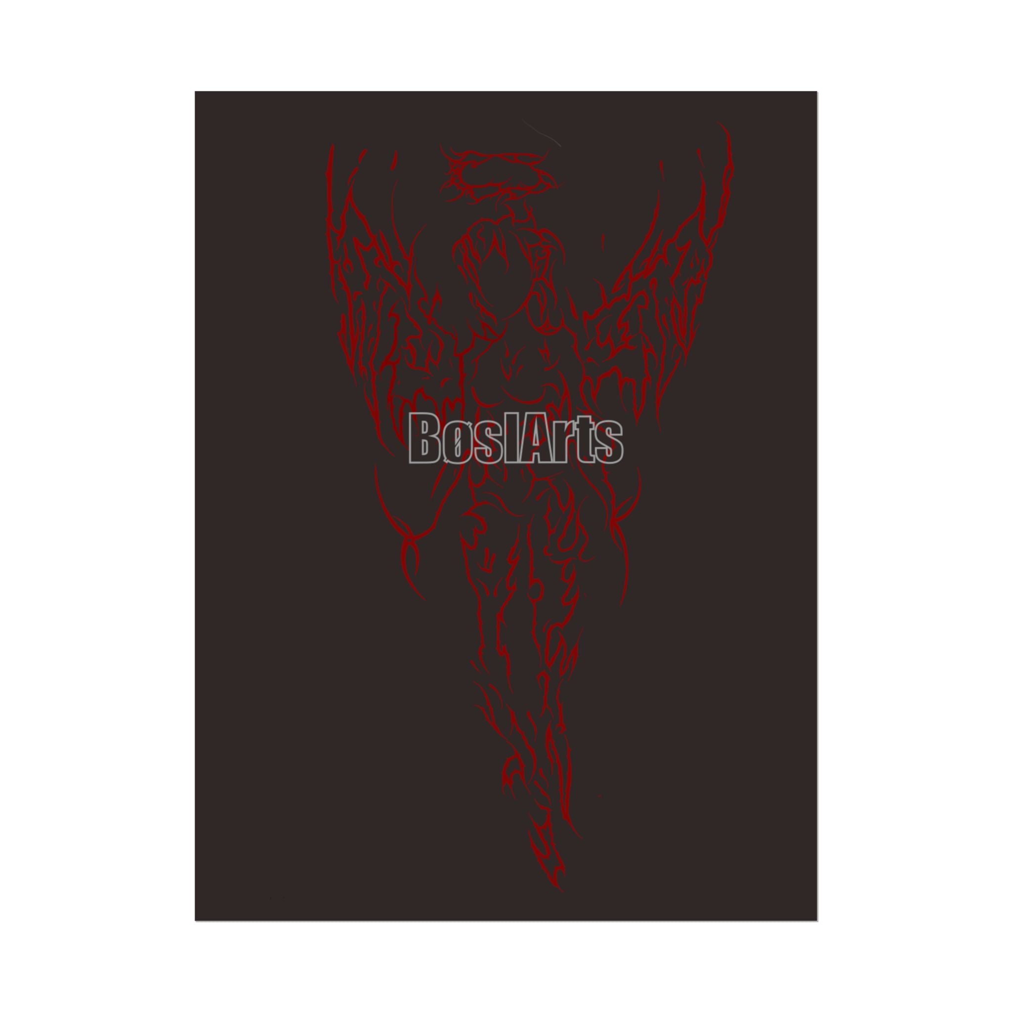 Dark Angel Wall Art, Cybersigilism