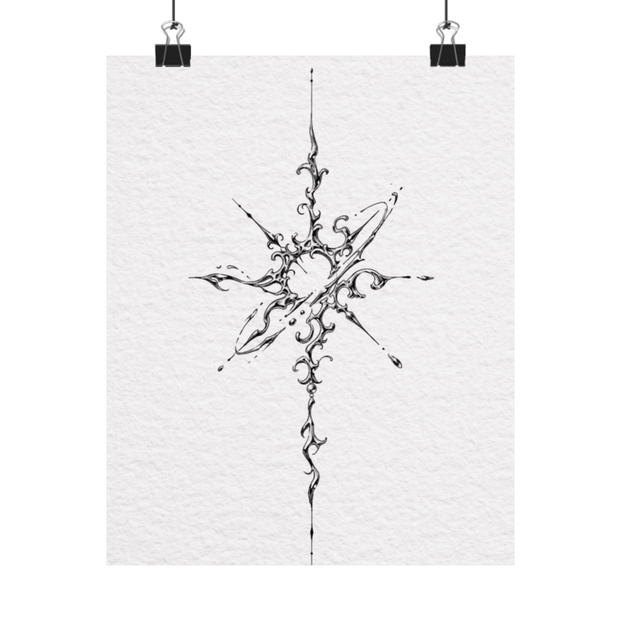 Cybersigalism Metallic Drawing