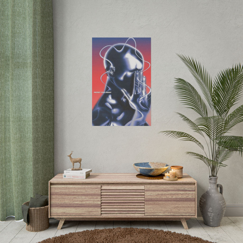 Futuristic Art Print - Protect Your Energy