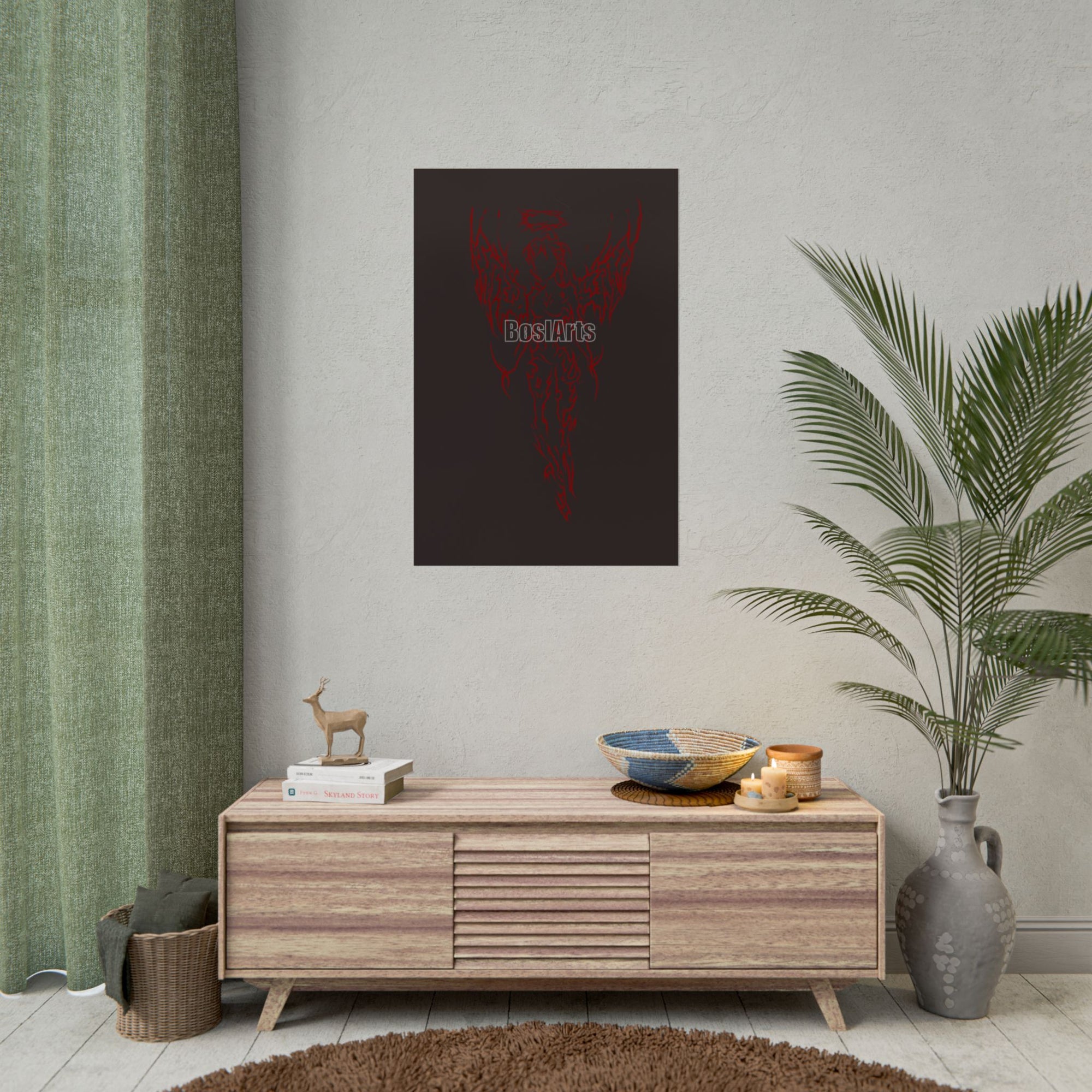 Dark Angel Wall Art, Cybersigilism